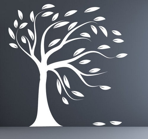 Wall Decal Stcker Decals Decor Baby Bedroom Room Vinyl Romoveralble Decal Silhouette Tree Wall Stic On Luulla